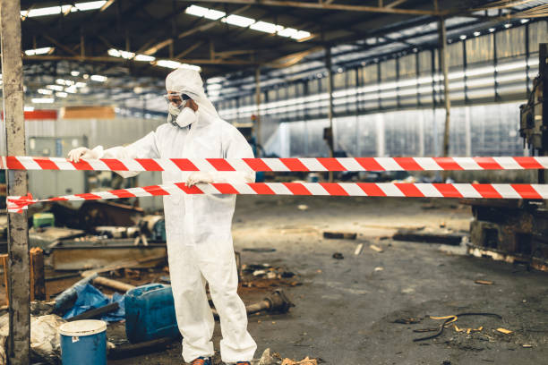 Professional Odor Removal technician working in Taylor, MI